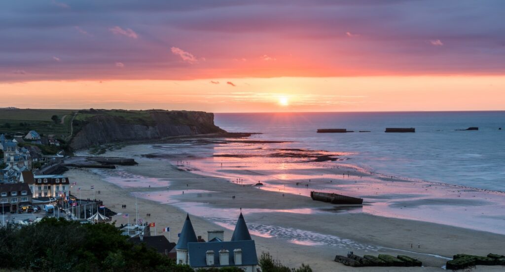 Découvrez les plages du Débarquement, à 45 minutes de la bulle